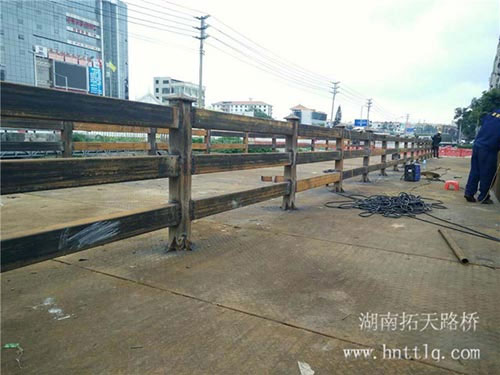 Three Bailey bridge in Baiyun District of Guangzhou